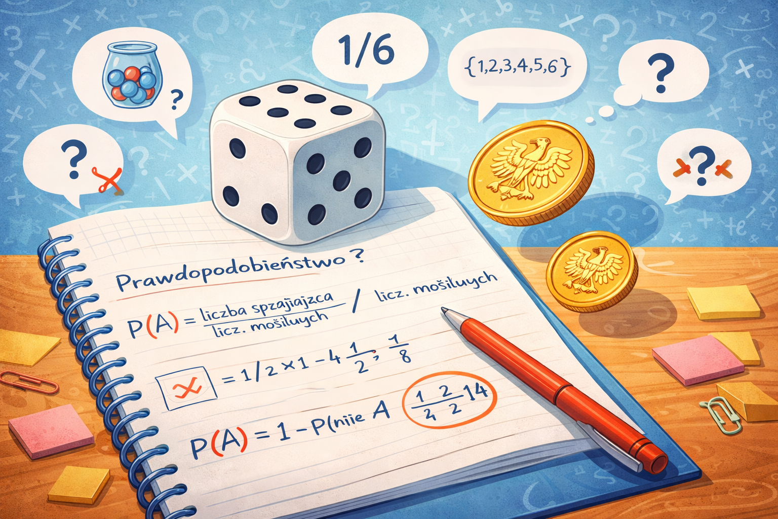 Rachunek prawdopodobieństwa na maturze – jak go zrozumieć i rozwiązywać zadania